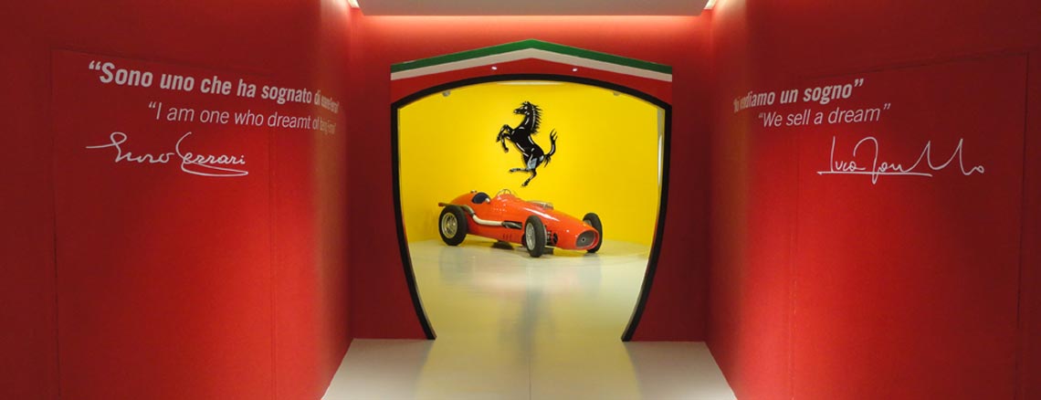 Foto Museu Ferrari na Itália