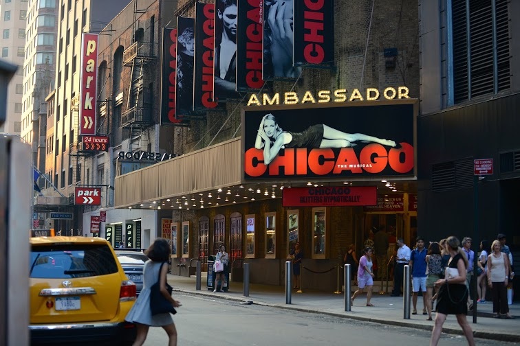 Um dos teatros da rede de espetáculos Broadway