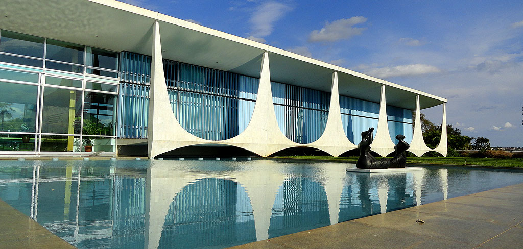 Palacio da Alvorada em Brasilia