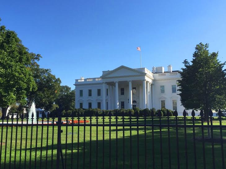 Foto da Casa Branca em Washingon