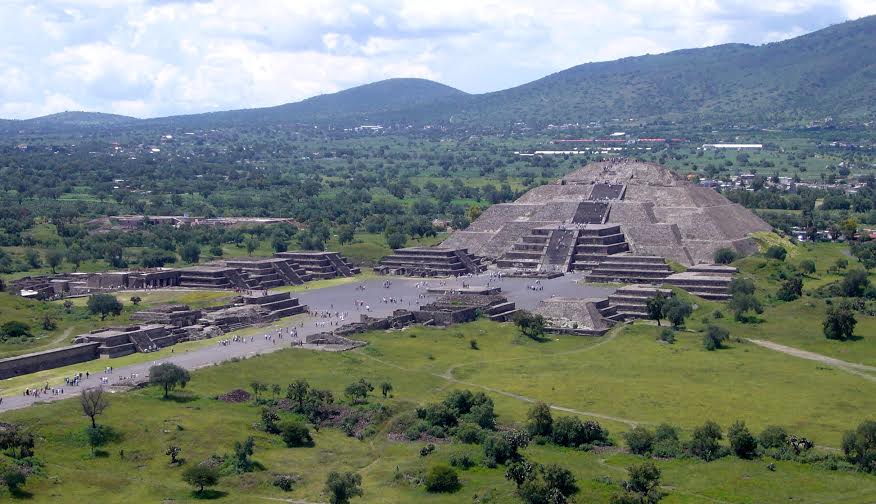 Teotihuacan na cidade do México