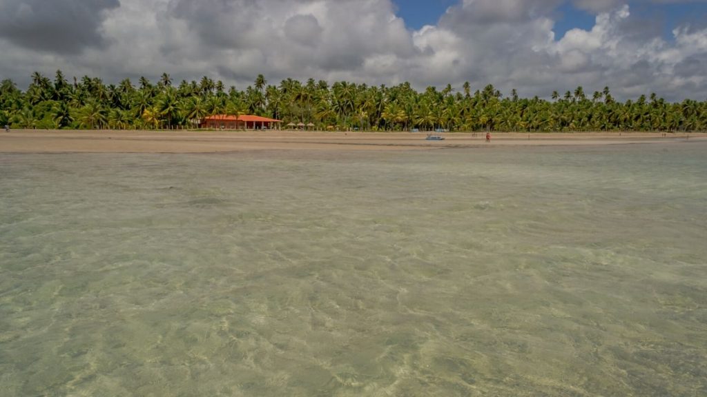 Praia Burgalhau em Maragogi, Alagoas