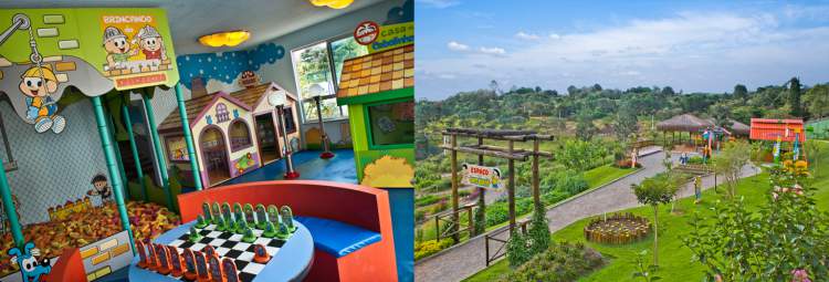 Resort Bourbon Atibaia é um dos lugares mais divertidos para viajar com crianças 