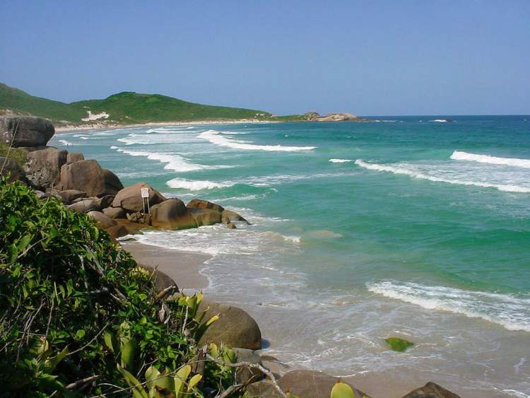 Galhetas em Florianópolis - Santa Catarina é uma das praias mais bonitas do Brasil