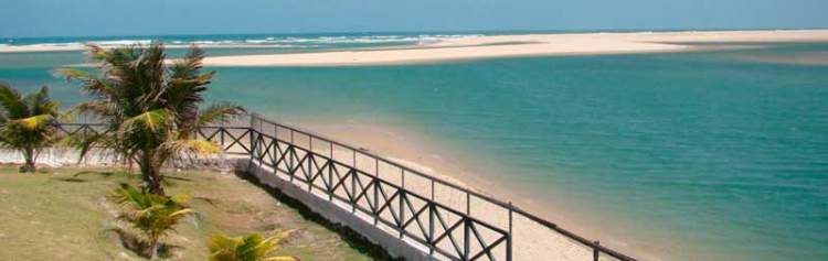 Praia de Águas Belas é uma das praias mais bonitas de Fortaleza