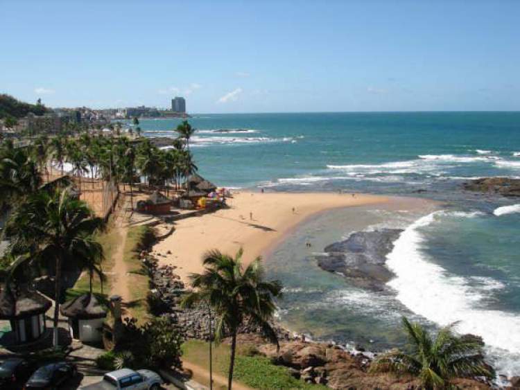 Praia de Ondina é uma das praias mais bonitas de Salvador