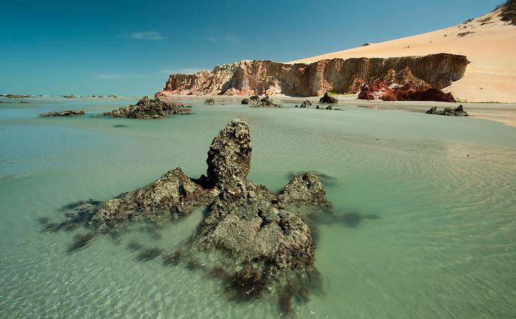 Praia de Ponta Grossa é uma das praias mais bonitas do Ceará