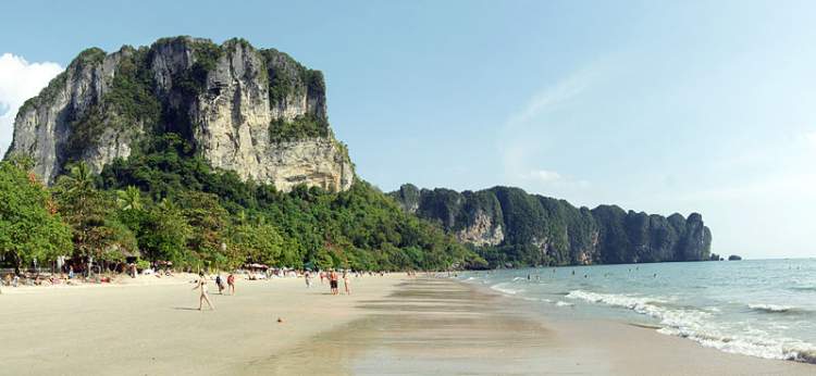 Praia de ao Nang Tailândia
