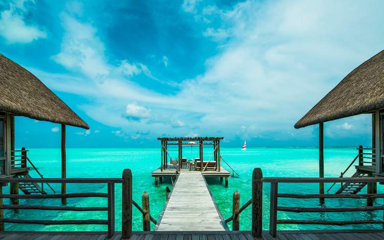 COMO Cocoa Island – Malé (Maldivas) é um dos hotéis flutuantes ao redor do mundo