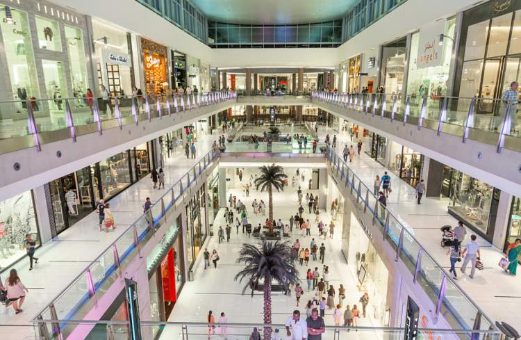 Dubai Mall é uma das principais atrações turísticas em Dubai