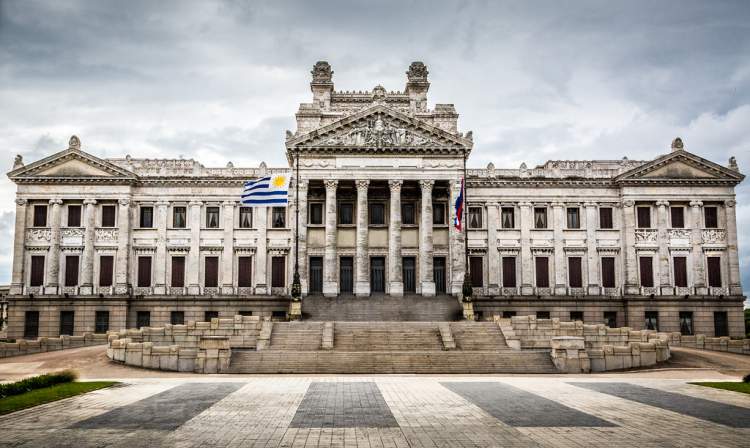 Palácio Legislativo em Montevidéu
