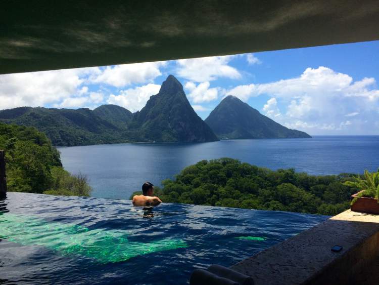 hotéis mais românticos do mundo em Santa Lucia