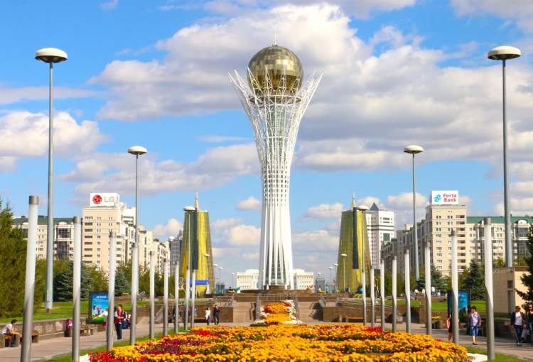 Astana Expo City no Cazaquistão é uma das cidades futuristas