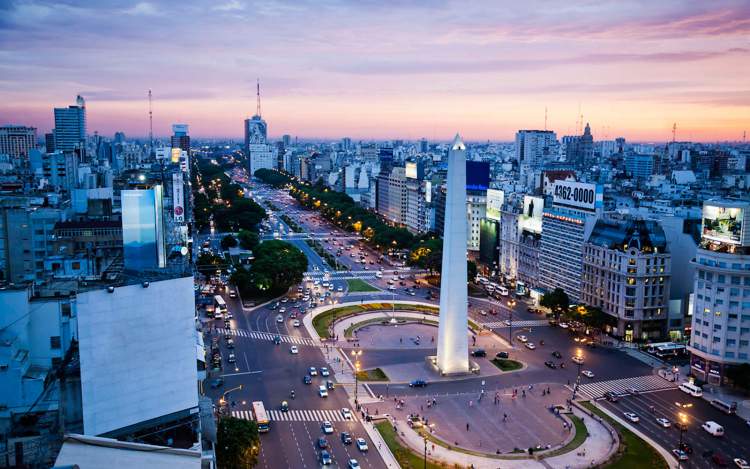 Buenos Aires na Argentina é uma das cidades mais baratas para turistas visitarem