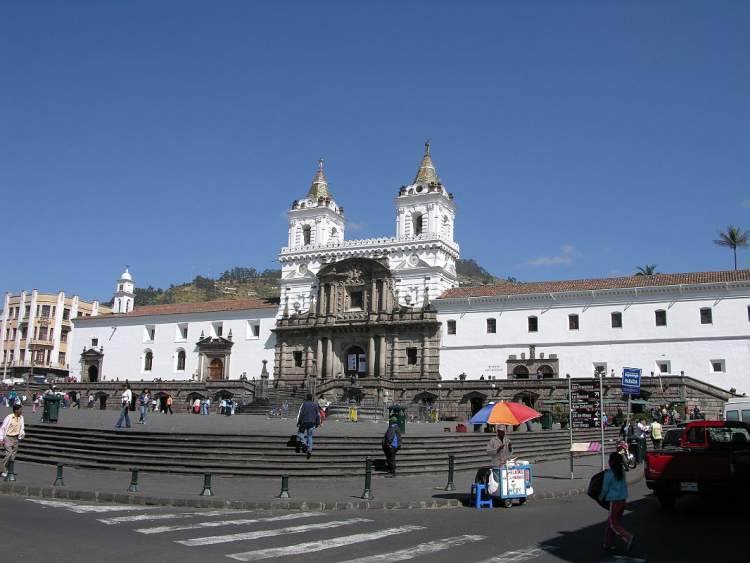 Plaza de San Francisco em Quito