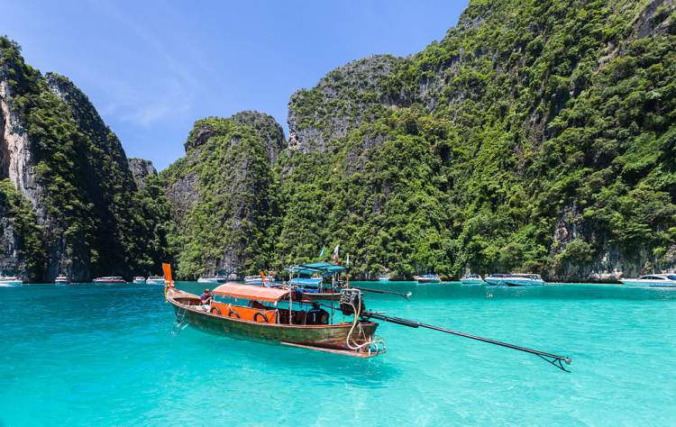 melhor época para viajar para Tailândia praia Ko Phi Phi