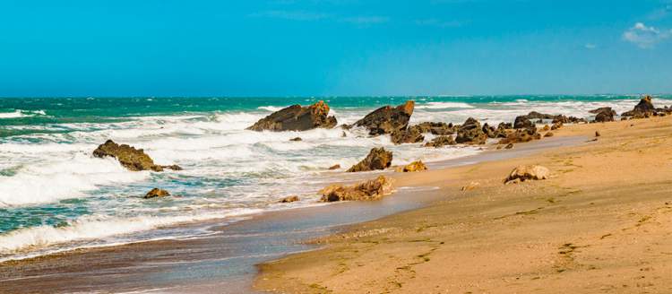 Praia Malhada é uma das praias mais bonitas de Jericoacoara