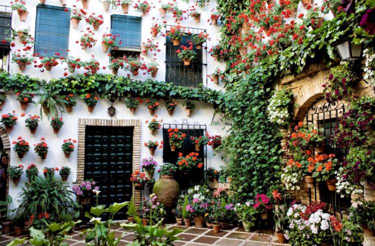 Calleja De Las Flores em Córdoba na Espanha