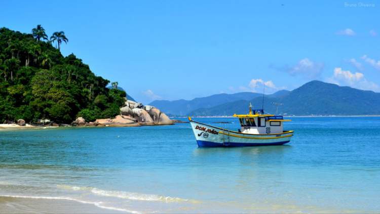 Ilha do Campeche é uma das praias mais paradisíacas de Florianópolis