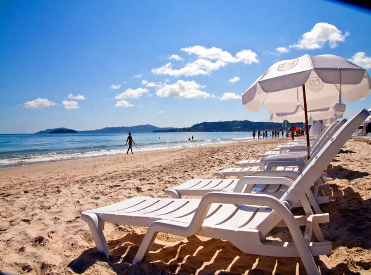Praia de Jurerê é uma das praias mais paradisíacas de Florianópolis