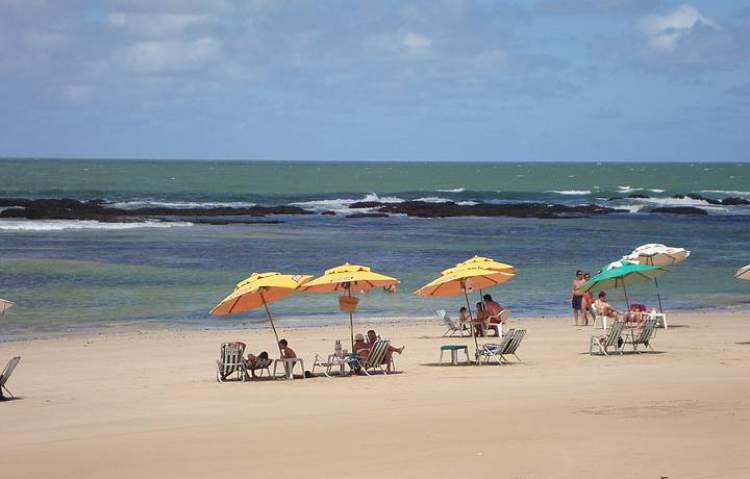 Praia do Cupe é uma das melhores Praias de Ipojuca