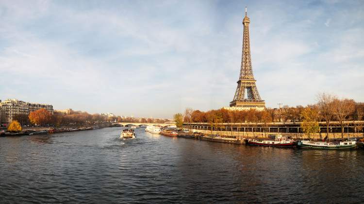 Rio Sena é uma das Atrações Gratuitas em Paris