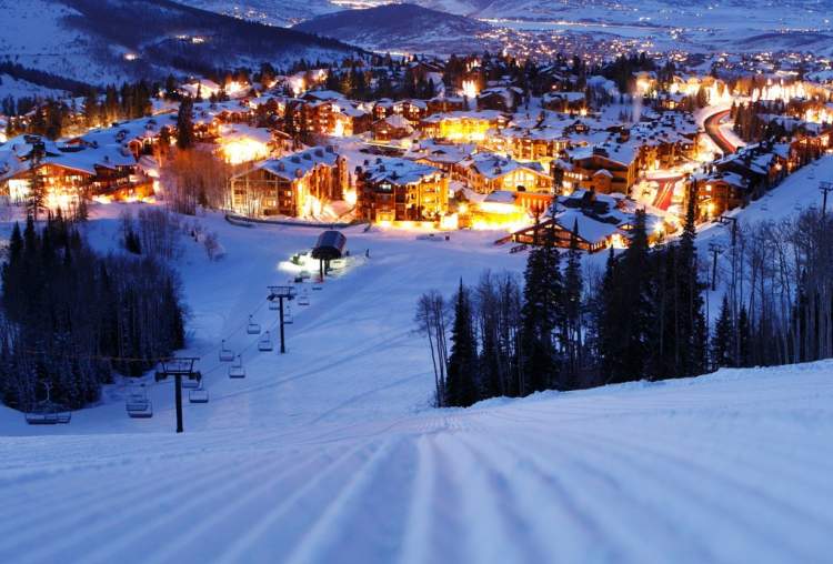 Park City, Utah nos Estados Unidos é um dos melhores destinos para esquiar
