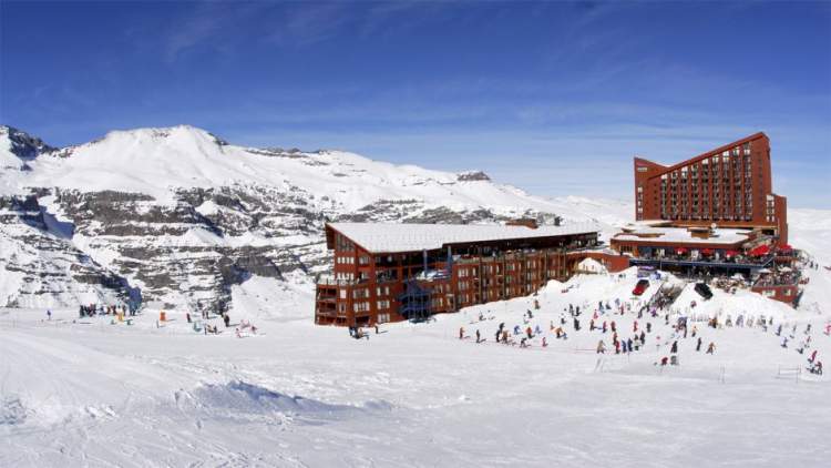 Valle Nevado no Chile é um dos melhores destinos para esquiar