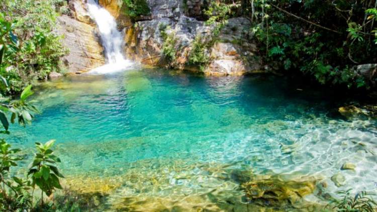 Cavalcante em Goiás é um dos lugares com águas cristalinas no Brasil