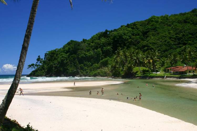 Praia Jeribucaçu é uma das praias mais lindonas da Bahia