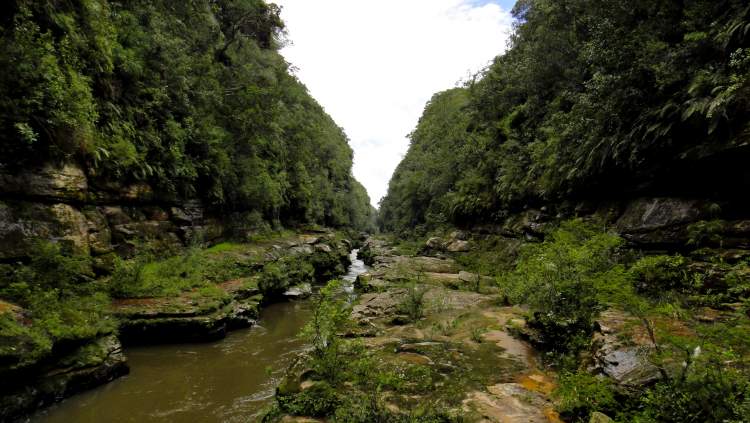 Cânion do Rio Jaguariaíva é um dos Maiores Cânions no Brasil