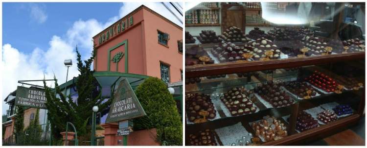 Fábrica de Chocolates Araucária é uma das dicas de o que fazer em Campos do Jordão