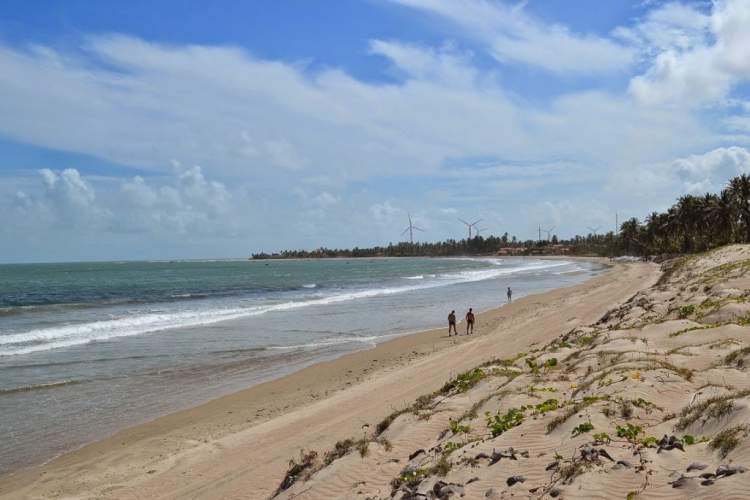 Icaraí de Amontada é um dos destinos com praia para quem ama se exercitar