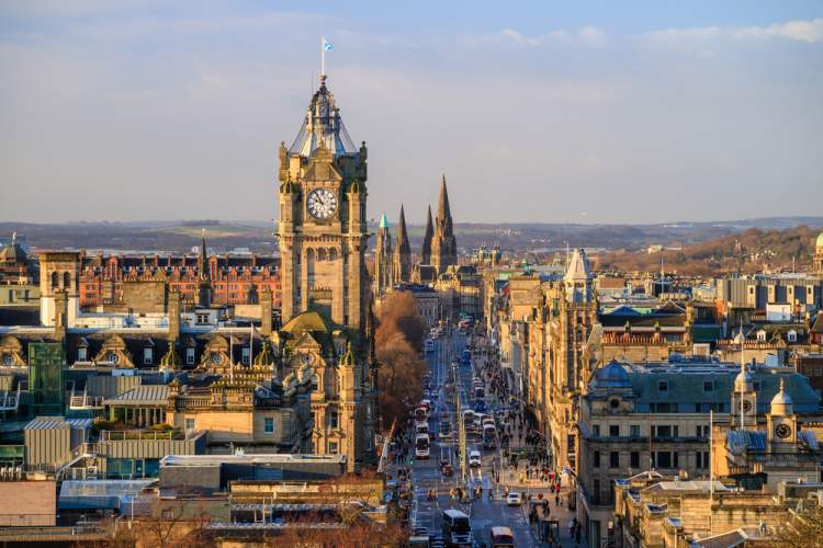 Edimburgo é um dos destinos para viajar em maio 2019
