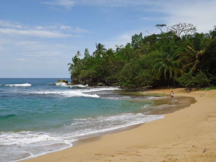Playa Bluff é uma das melhores praias do Panamá
