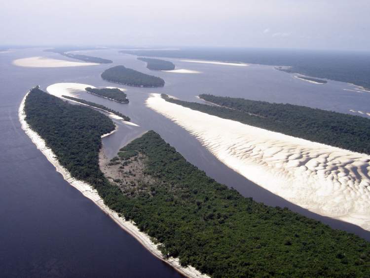 Arquipélago de Anavilhanas é um dos destinos baratos para viajar no norte do Brasil