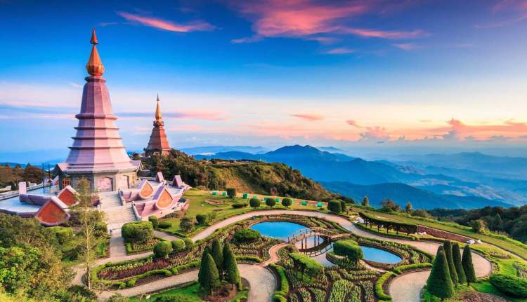 Chiang Mai Tailândia é um dos lugares deslumbrantes na Ásia
