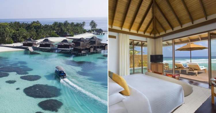 Anantara Veli Maldives Resort é um dos melhores hotéis nas Maldivas