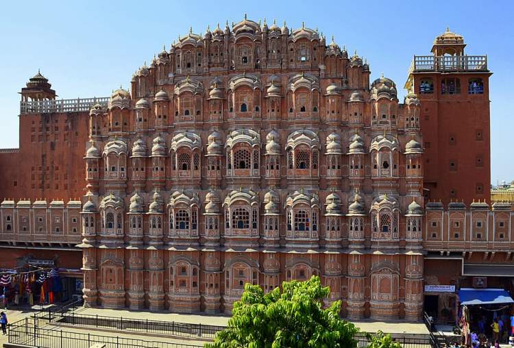 Palácio Central de Jaipur na Índia