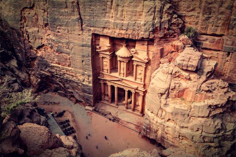 Petra na Jordânia é um dos lugares mais lindos do mundo