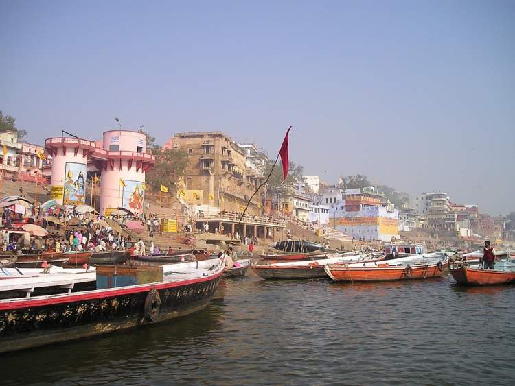 Rio Ganges na Índia