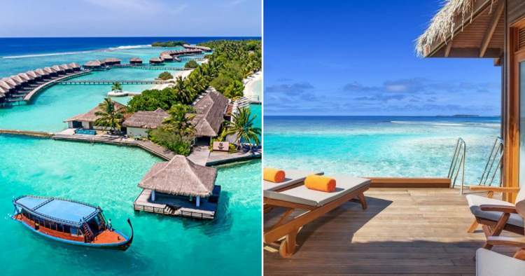 Sheraton Maldives Full Moon Resort & Spa é um dos melhores hotéis nas Maldivas