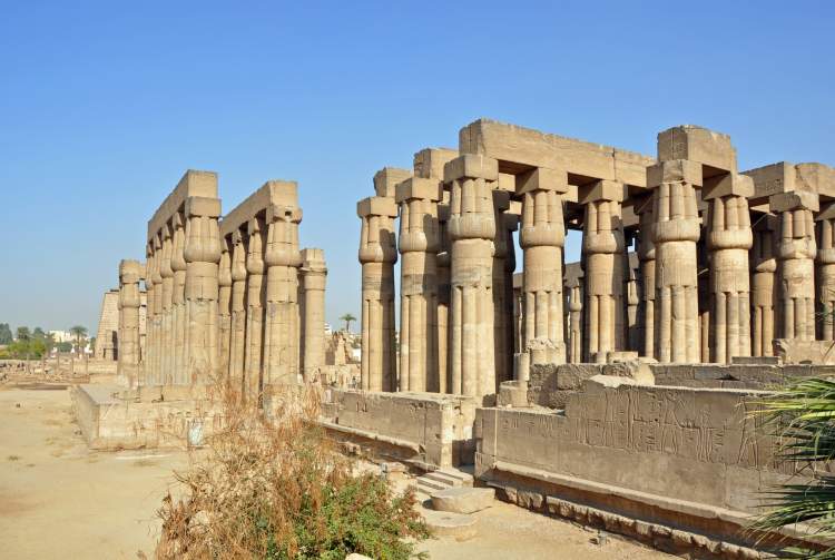 Templo de Luxor no Egito