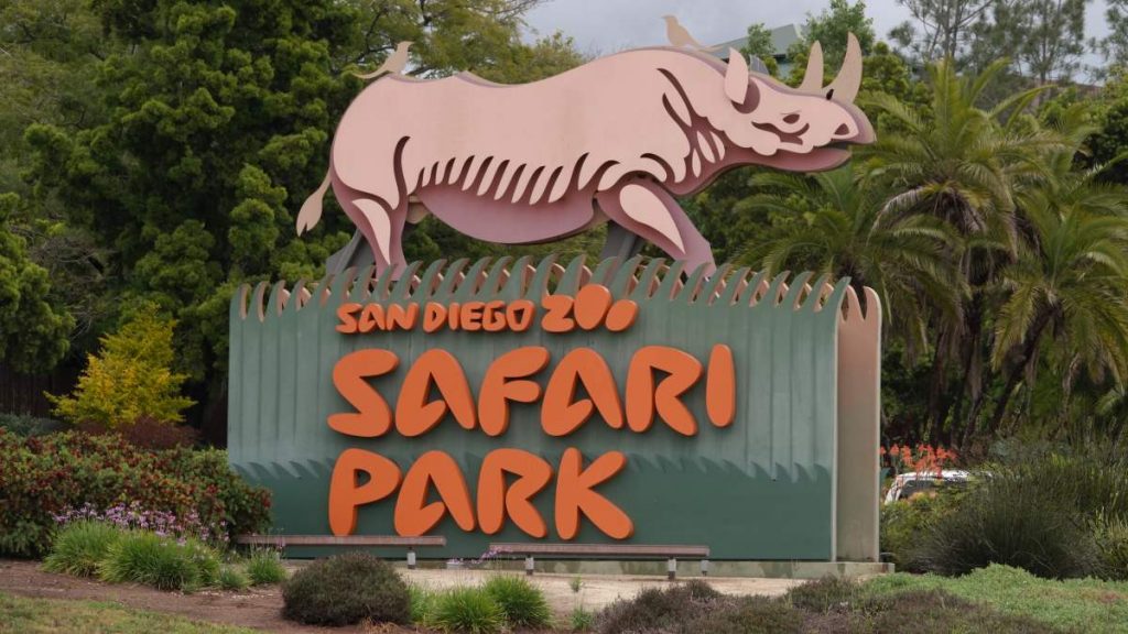 Wild Animal Park Safari em San Diego, Califórnia