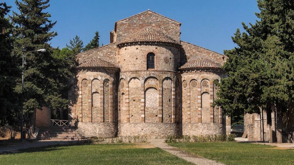Igreja Santa Maria del Patire, Rossano, Calábria, Itália.