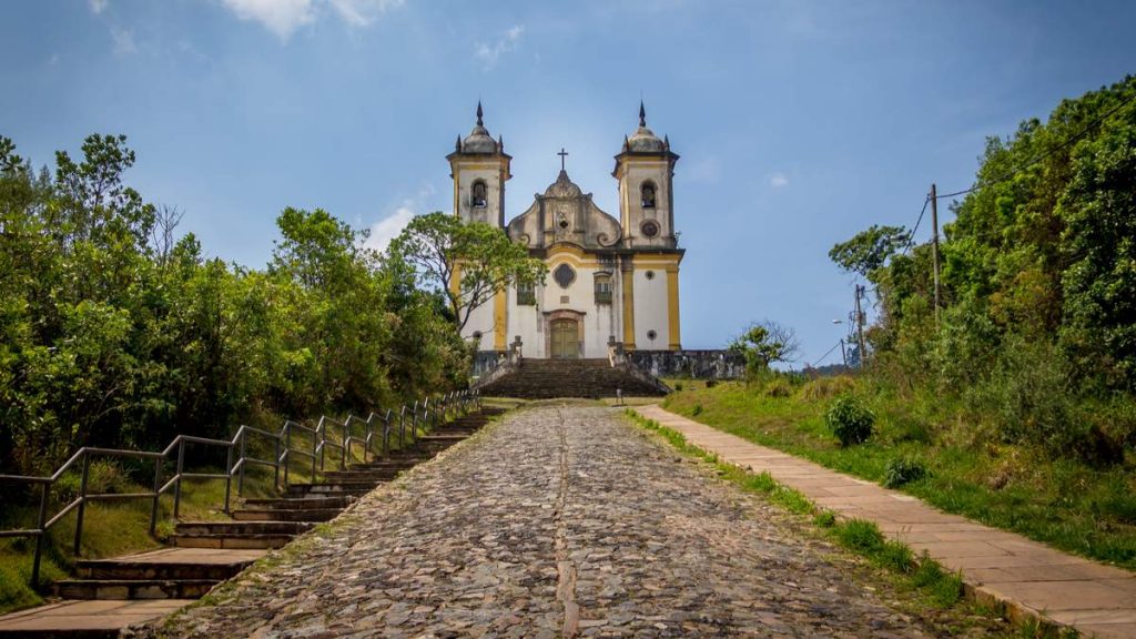 Igreja São Francisco de Paula em Ouro Preto - Minas Gerais