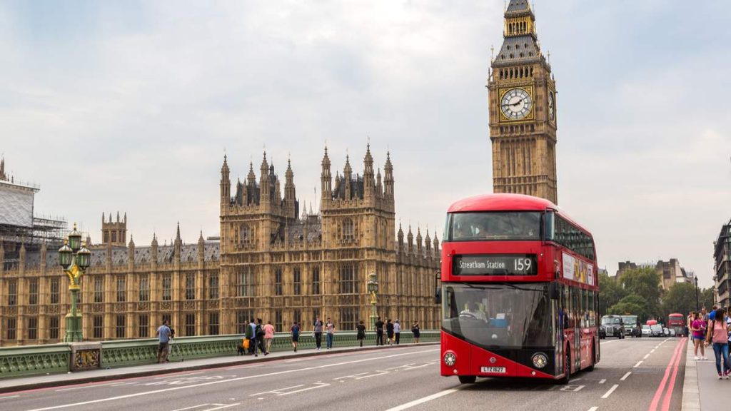 Ônibus de Londres - Inglaterra