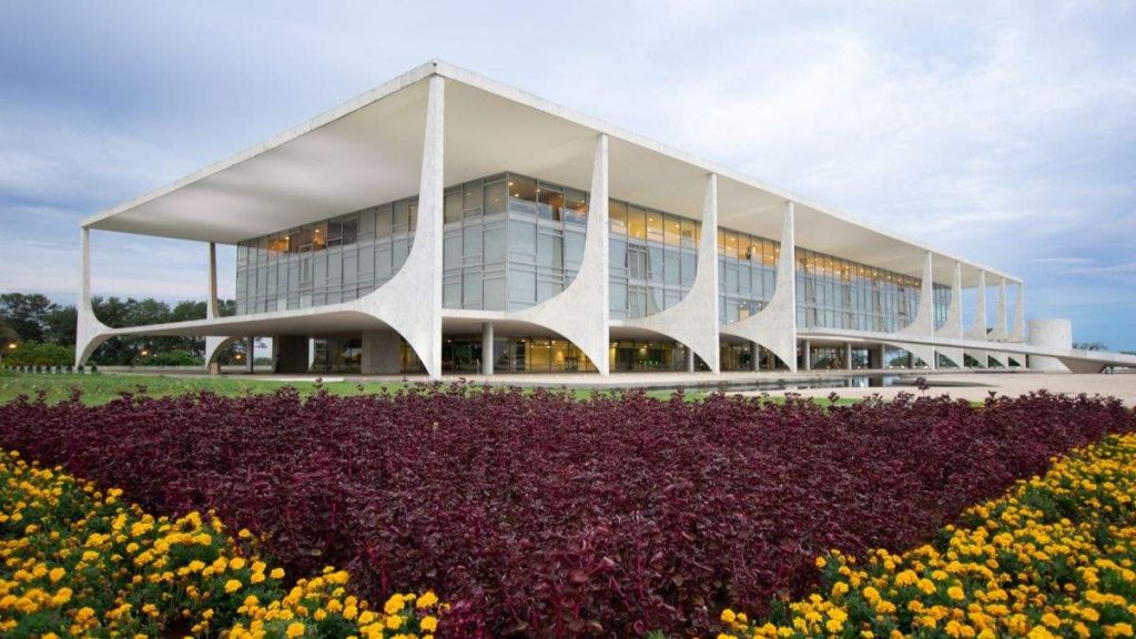 Palácio do Planalto, Brasília.