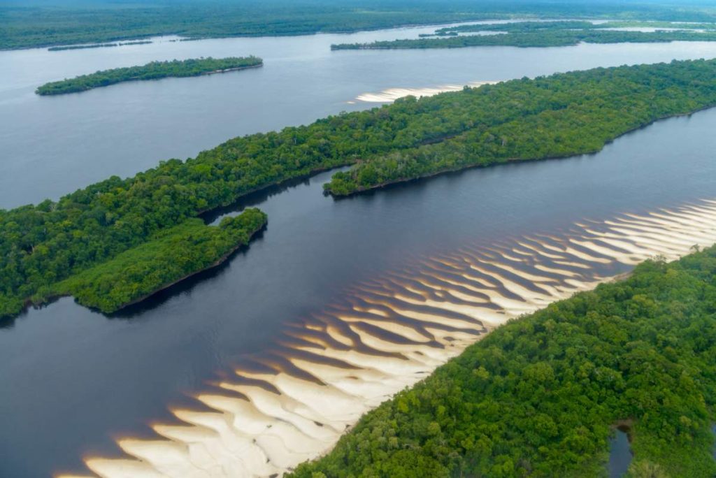 Parque Nacional de Anavilhas é um dos incríveis lugares na Amazônia para visitar.